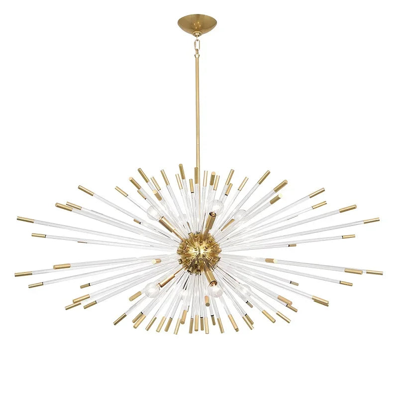 Afralia™ Dandelion Golden Ball Chandelier - Nordic Postmodern Bedroom Dining Room Decor