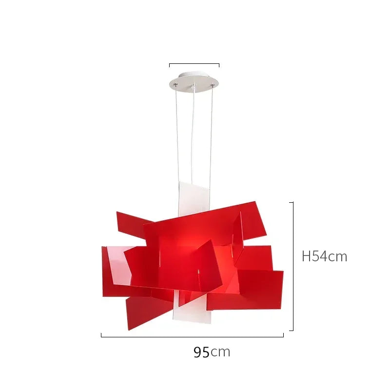 Afralia™ Big Bang Stacking LED Pendant Lamp D65cm/95cm