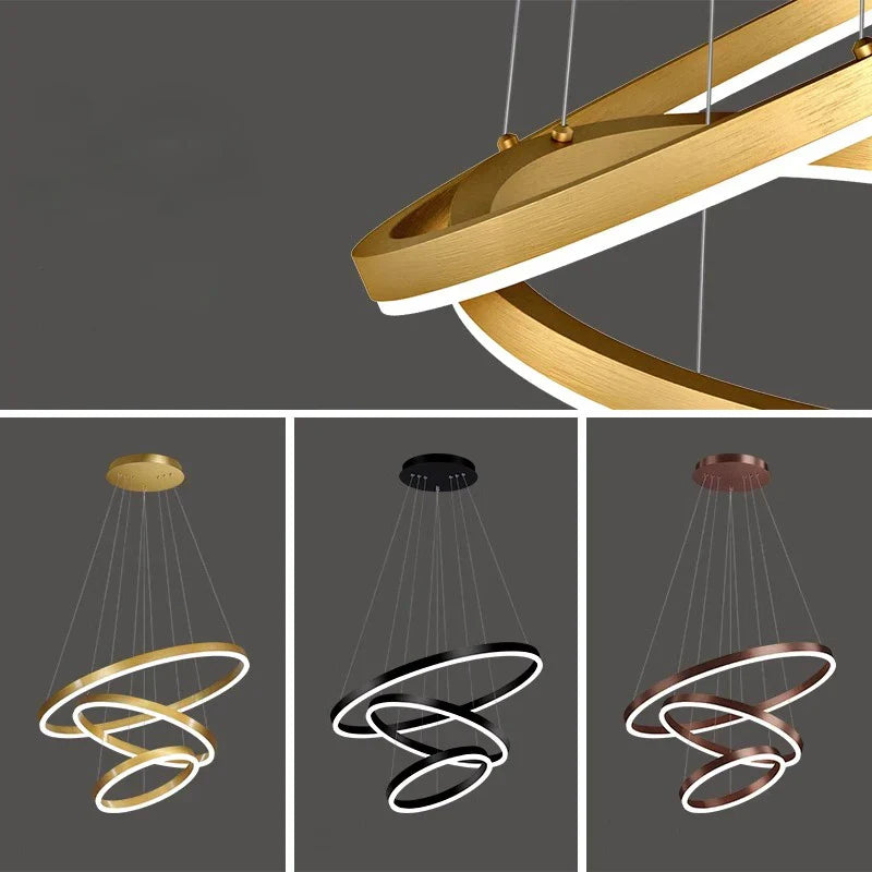 Afralia™ Nordic Stair Chandelier for Living Room, Bedroom, and Dining Room Lighting