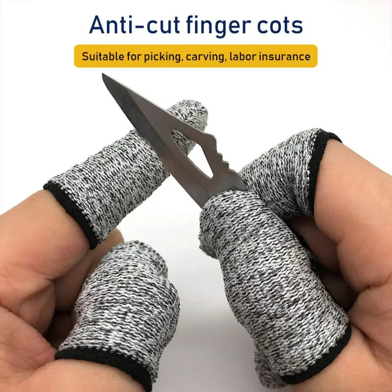 Afralia™ Anti-Cut Finger Protector Sleeves - 20 Pcs Kitchen Tool Set