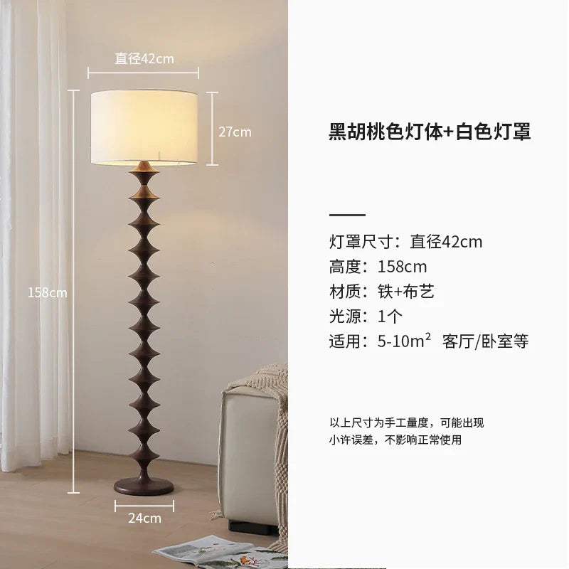 Afralia™ Gourd Floor Lamp LED E27 Iron Art Decorative Standing Lights for Living Room