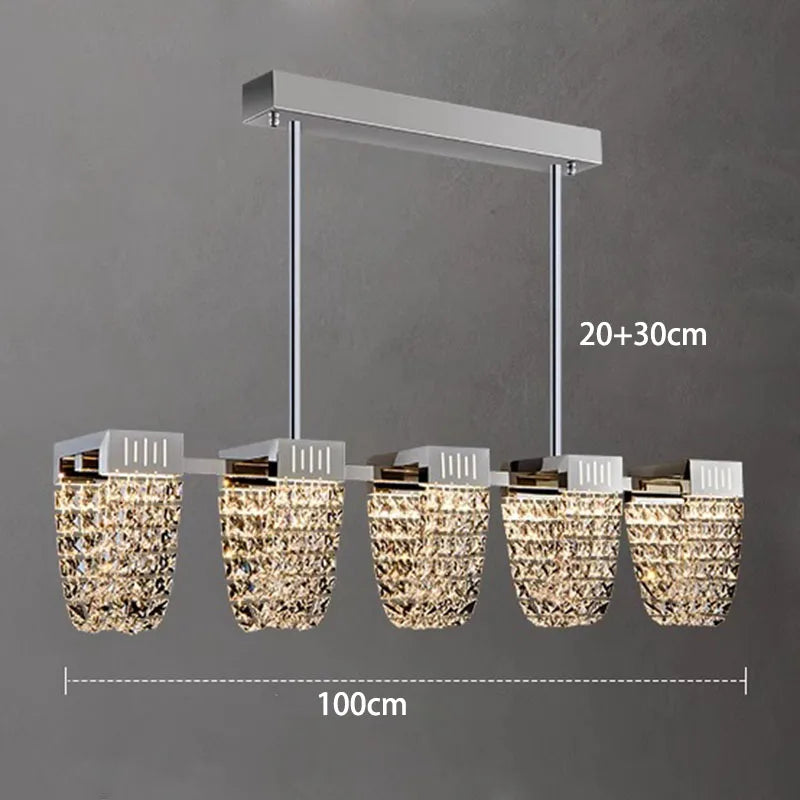 Afralia™ Modern LED Pendant Chandeliers for Living & Dining Room Lighting