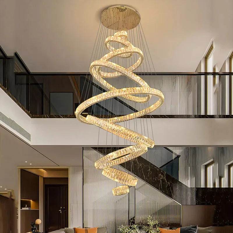 Afralia™ Modern Pendant Lights: Indoor LED Chandelier Ceiling Lamp