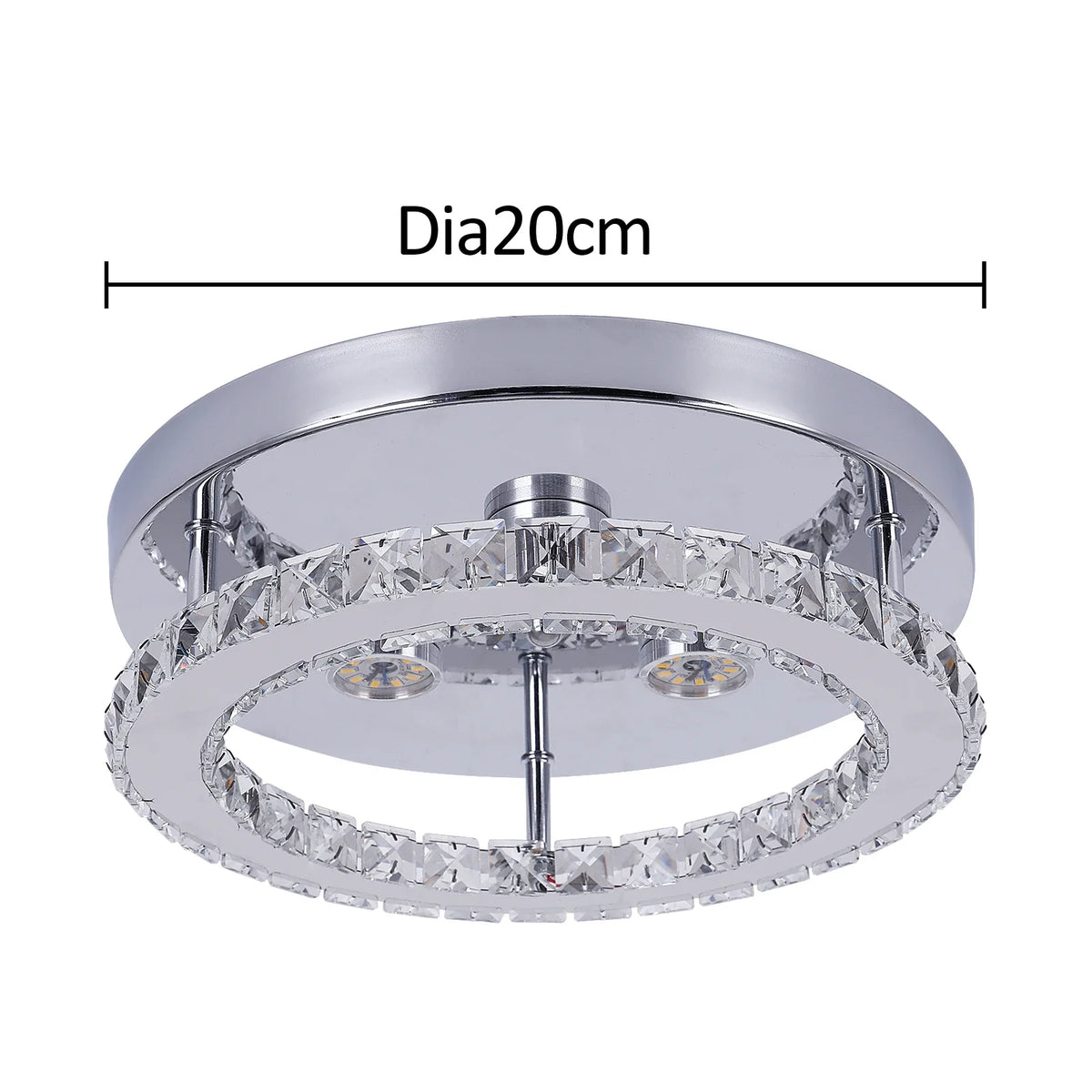 Afralia™ Crystal Chandelier: Modern Dimmable LED Pendant Light for Living & Dining Rooms