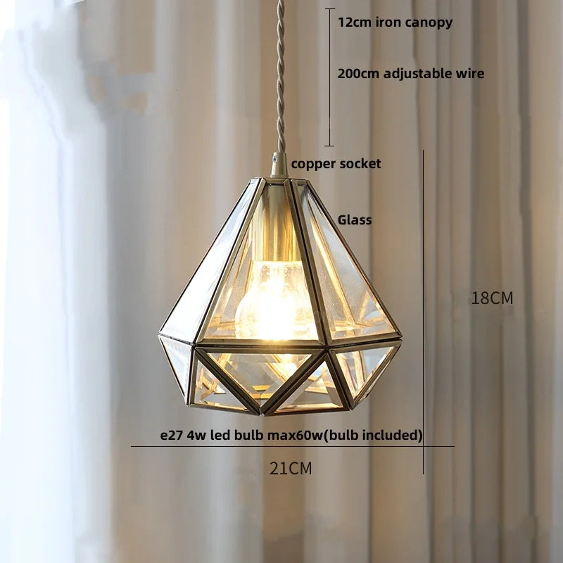 Afralia™ Tiffany Glass LED Pendant Light Kitchen Bar Cat Modern Hanging Lights