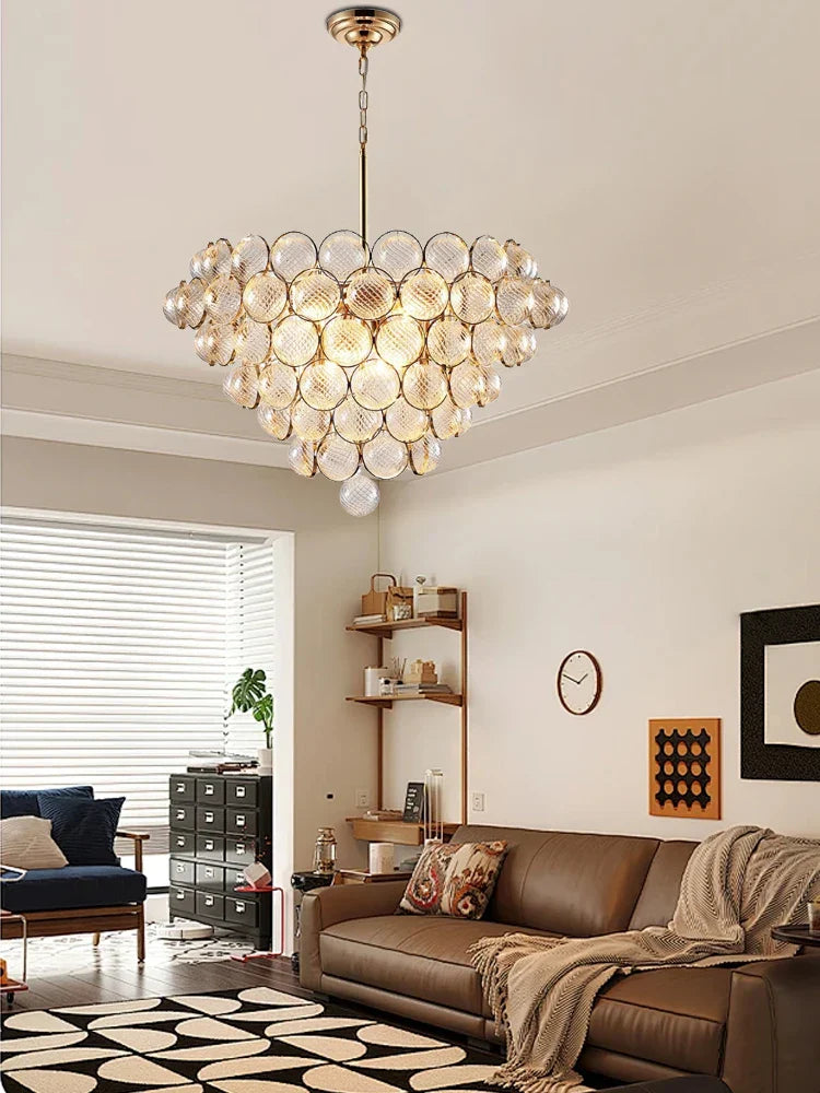 Afralia™ Round Ball Pendant Light Modern Nordic Minimalist Living Room Decor