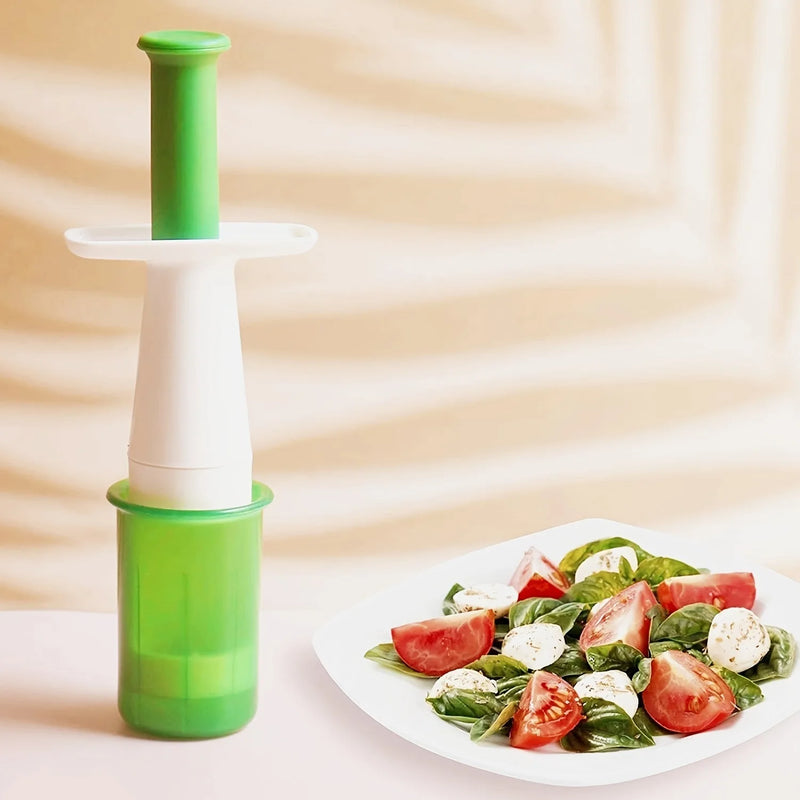 Afralia™ Tomato Cutter Slicer Fruit Splitter Kitchen Gadget for Salad, Baking, Cooking