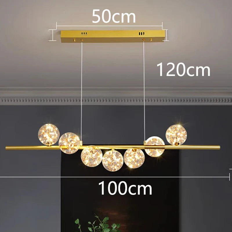 Afralia™ Modern LED Pendant Chandeliers for Living Room Dining Room Indoor Lighting