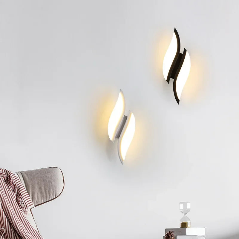 Afralia™ Rotatable Wall Lamp: Modern Minimalist Bedroom Sconce for Living Room, Aisle, Hotel