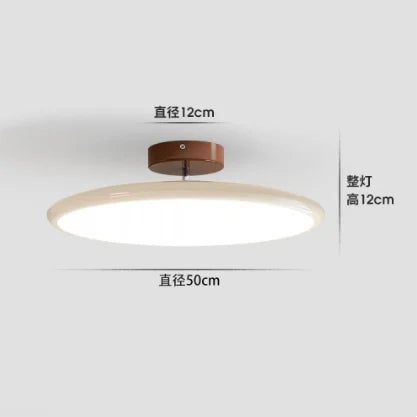 Afralia™ Dimmable Nordic Ceiling Lamp Downlight for Living Room Bedroom