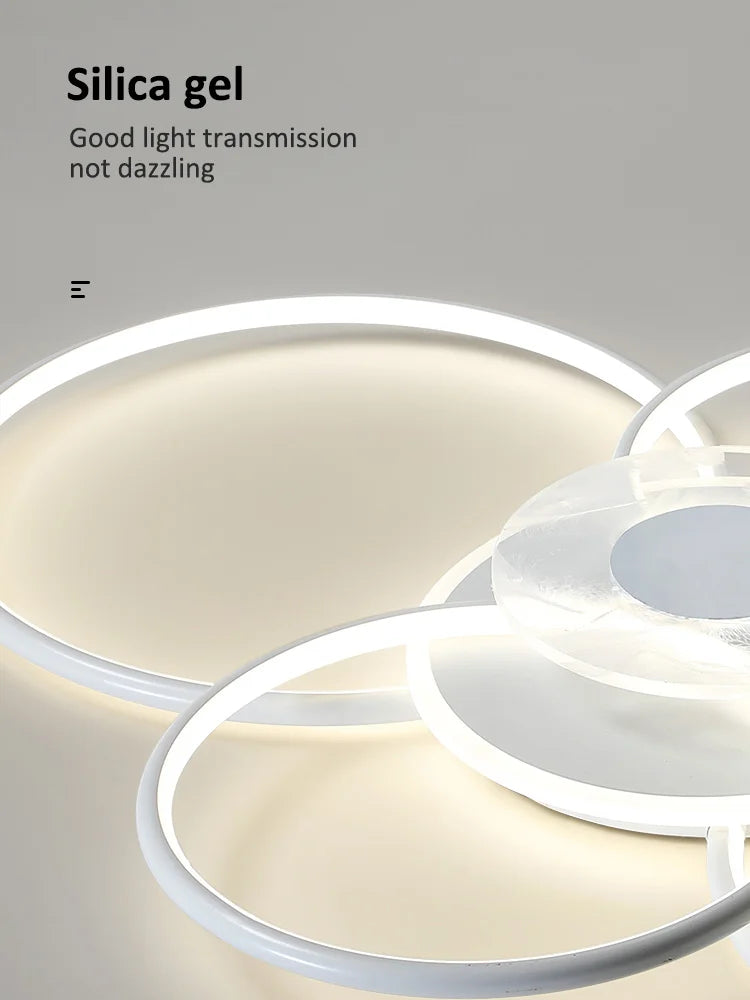 Afralia™ Living Room Ceiling Lamp Modern Minimalist Bedroom Lighting