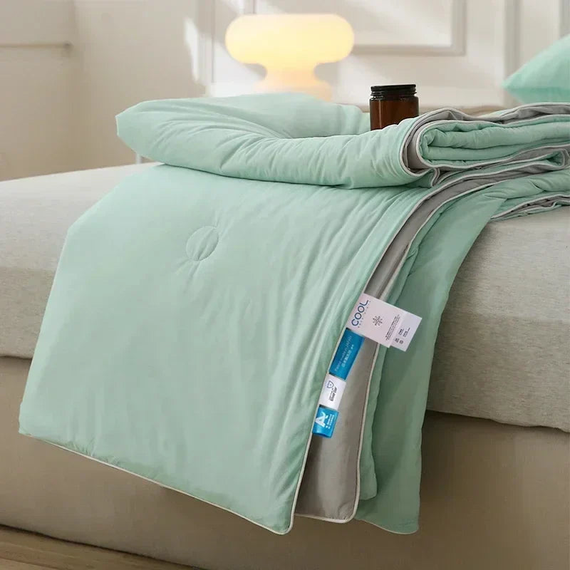 Afralia™ Summer Cooling Blanket: Lightweight Double Side Cooling Comforter
