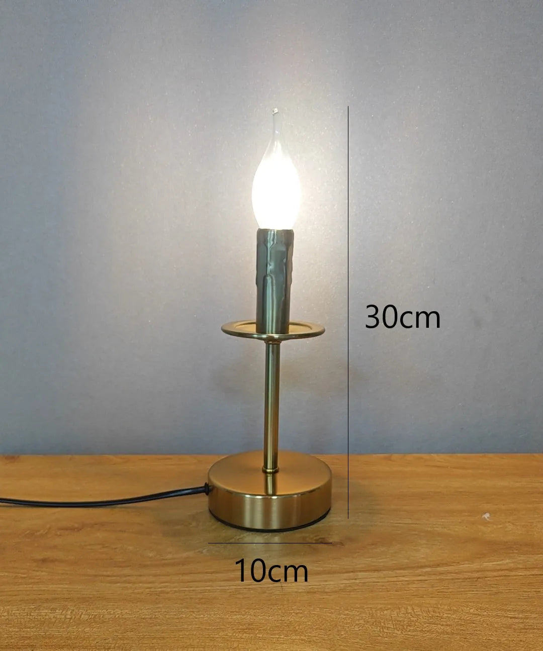 Afralia™ Industrial Retro Candle Floor Lamp for Living Room Bedroom Study