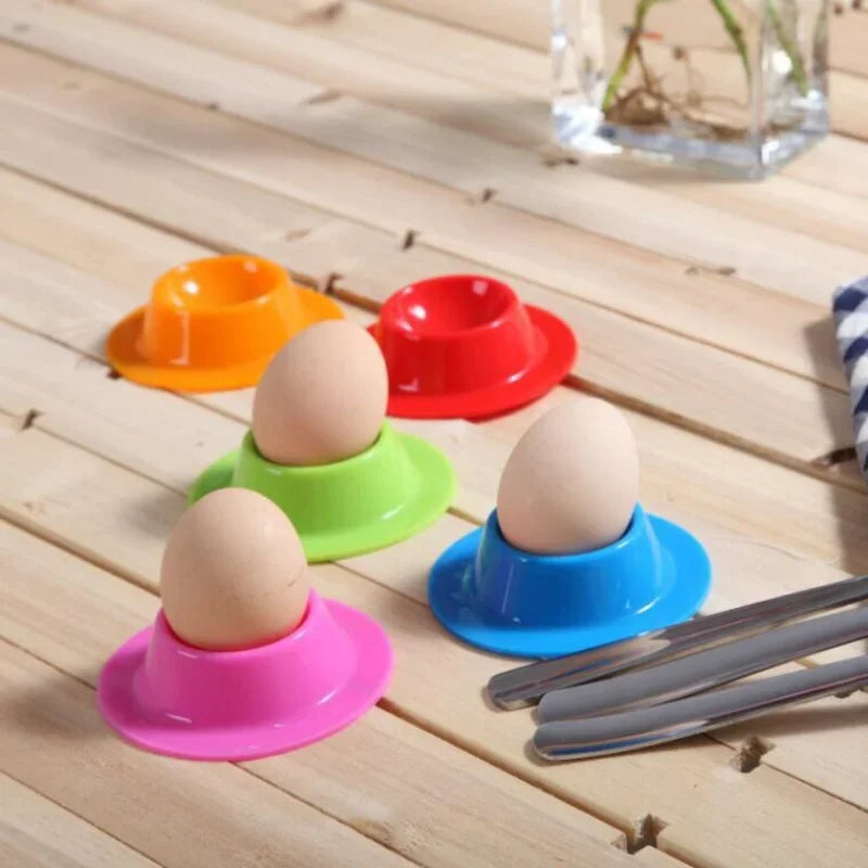 Afralia™ Silicone Egg Holder Cup Tray Kitchen Storage Box Restaurant Decor