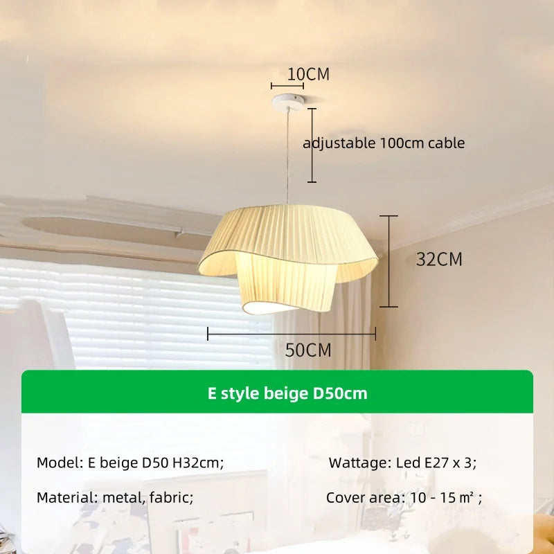 Afralia™ Modern Minimalist E27 LED Pendant Chandelier for Dining Room and Bar