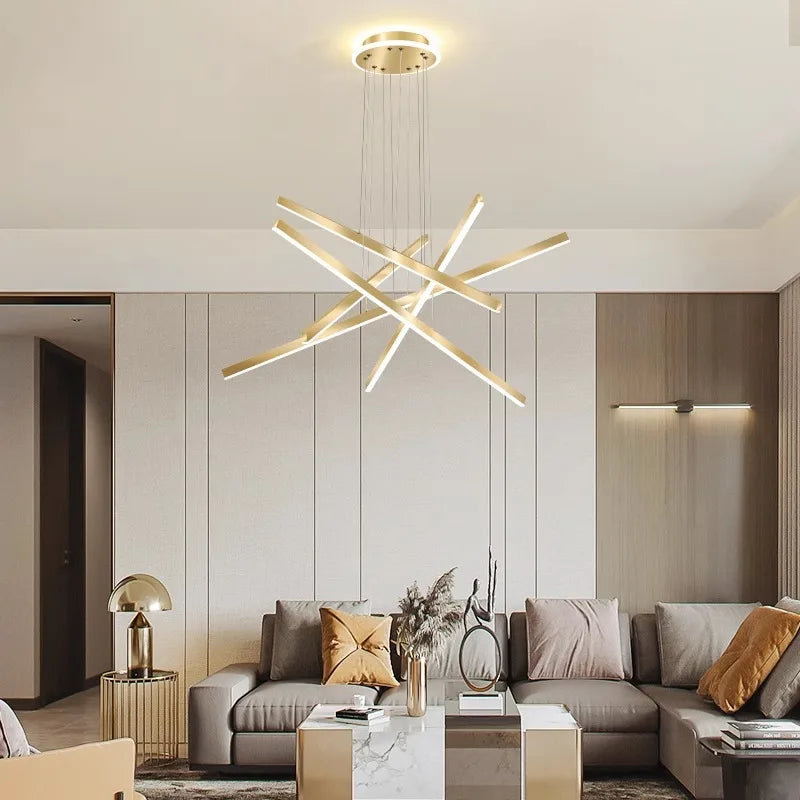 Afralia™ Nordic Dining Room Pendant Light Chandelier - Indoor Ceiling Hanging Lamp