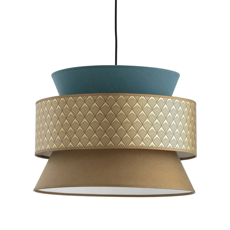 Afralia™ Fabric Art Pendant Lamps: Japanese Style Modern Chandelier for Dining Room Bedroom