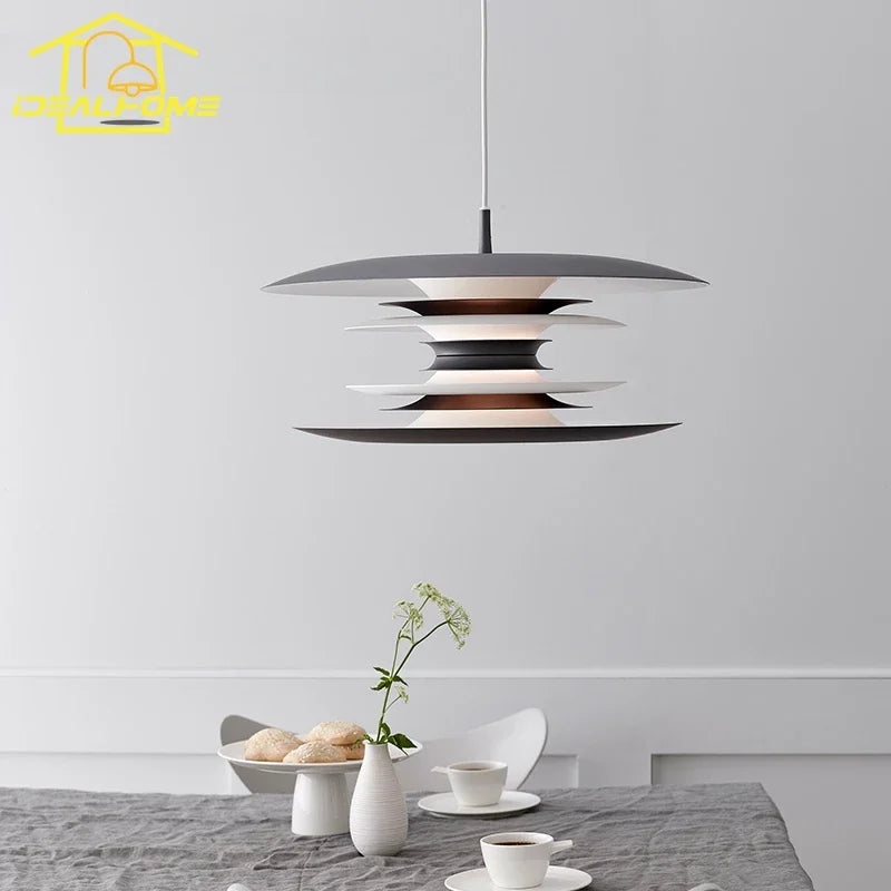 Afralia™ Iron Art Flying Saucer Pendant Lights Living/Dining Room Restaurant LED E27