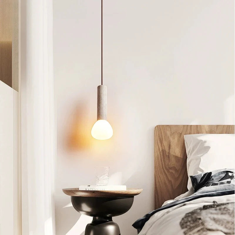 Afralia™ Nordic Style Chandelier: Elegant LED Pendant Light for Living Room, Bedroom, and TV Background