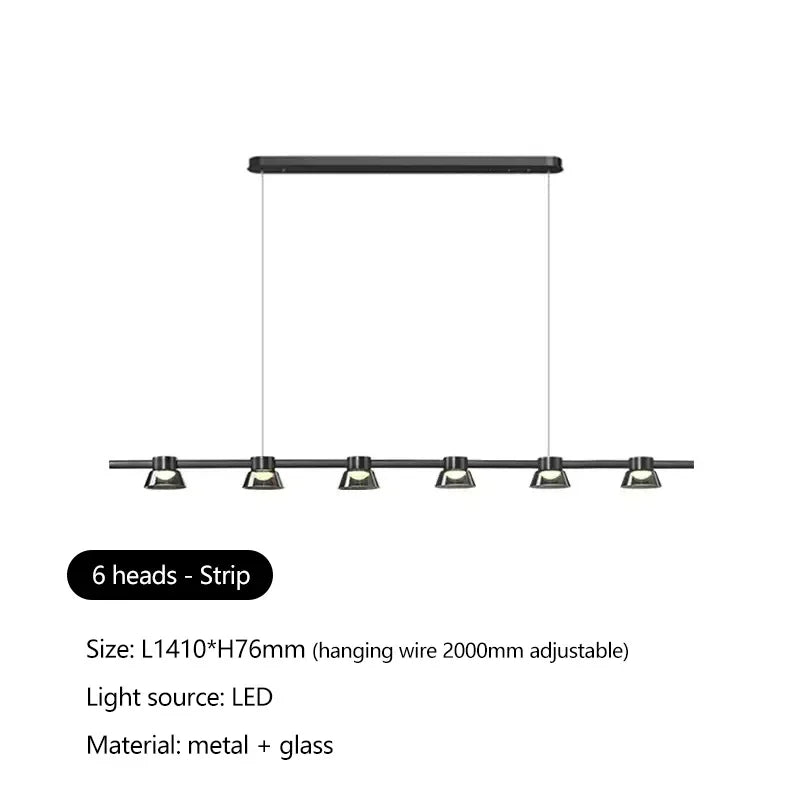 Afralia™ Modern Italian Design Chandelier Pendant Light for Living and Dining Room