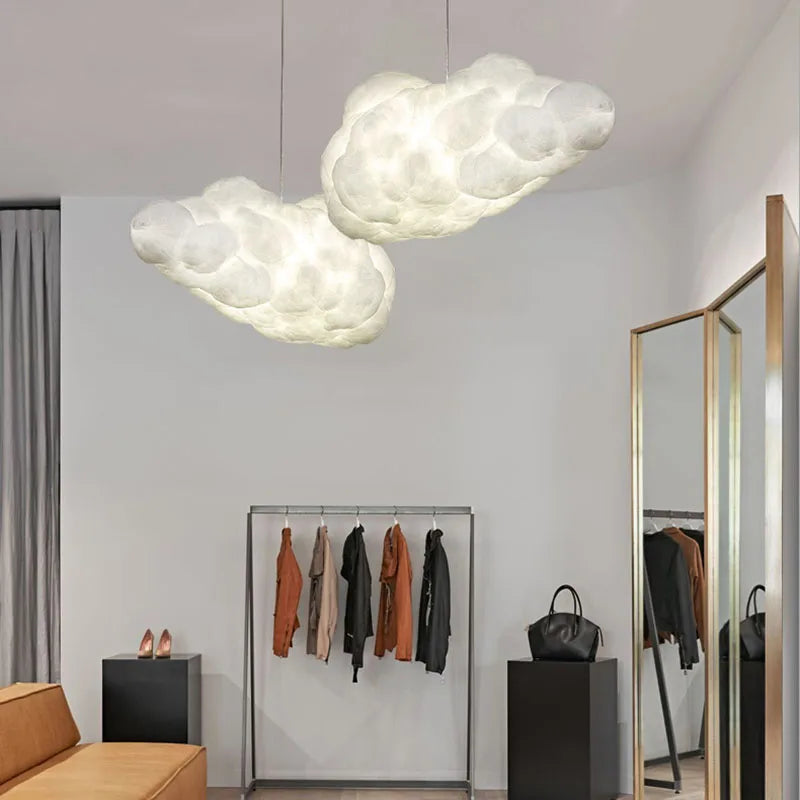 Afralia™ Nordic Floating Cloud Pendant Lamp: Whimsical Charm for Every Space