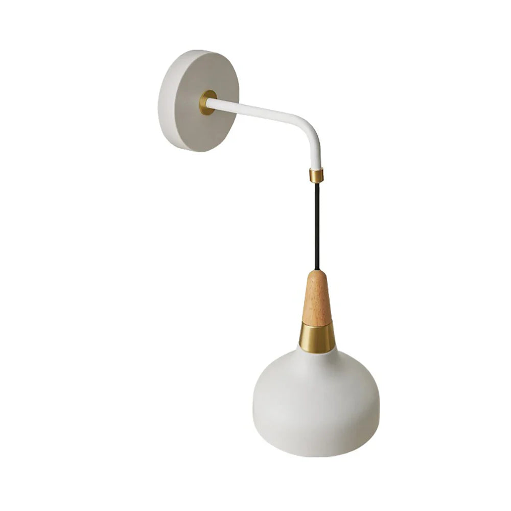 Afralia™ Blue Vintage Wall Lamp with Switch Plug for Bedroom Aisle Mirror Lighting