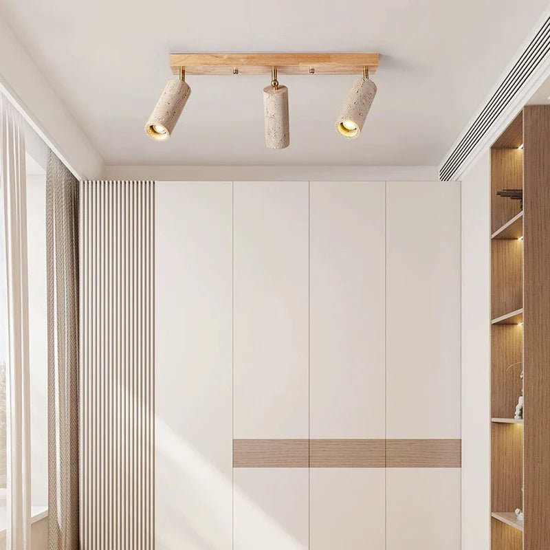 Afralia™ 3-Head Surface Mounted LED Ceiling Spotlight for Living Room & Clothing Store