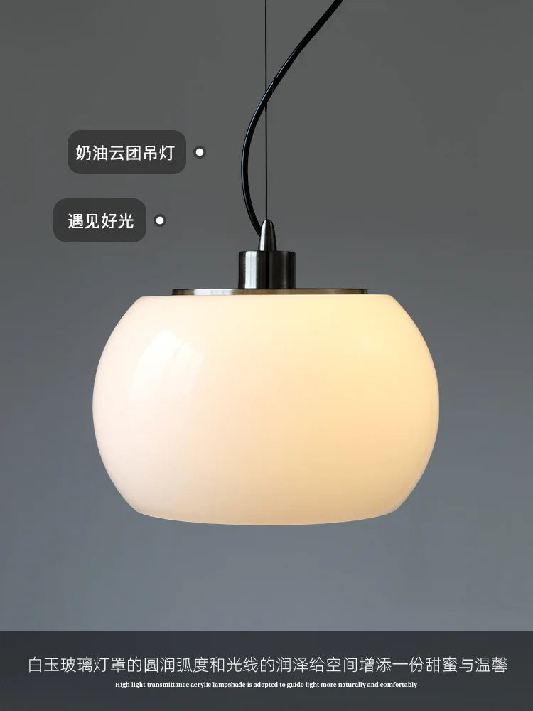 Afralia™ Glass Pendant Lights - Vintage Nordic Restaurant Luminaires