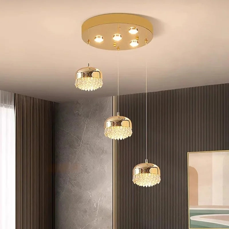 Afralia™ Nordic Chandeliers Dining Room Pendant Lights Ceiling Hanging Lamps Indoor Lighting