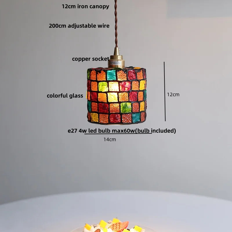 Afralia™ Glass Ball LED Pendant Lights | Modern Kitchen Bar Restaurant Hanging Lamp