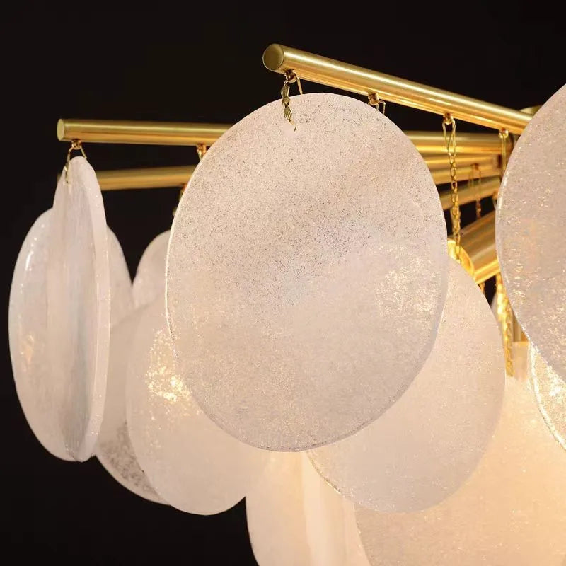 Afralia™ Nordic Crystal Ceiling Chandelier for Bedroom Living Room Home Decor Lighting