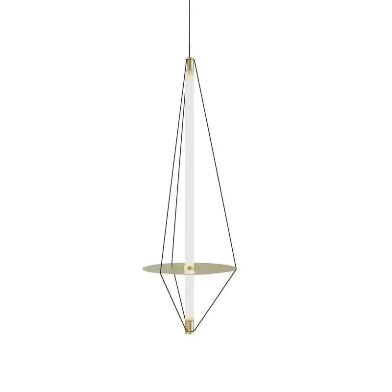 Afralia™ Disc Pendant Light: Modern Minimalist LED Chandelier for Bedroom Decor