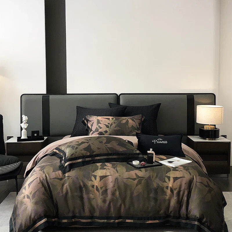 Afralia™ Vintage Flowers Bedding Set
