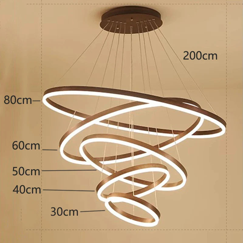 Afralia™ Crystal Chandelier Stair Pendant Lamp Living Room Pendant Lights Interior Lighting