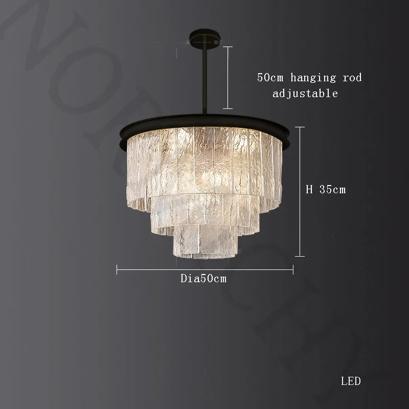 Afralia™ Crystal Chandelier Pendant Light for Luxurious Dining Room Decor