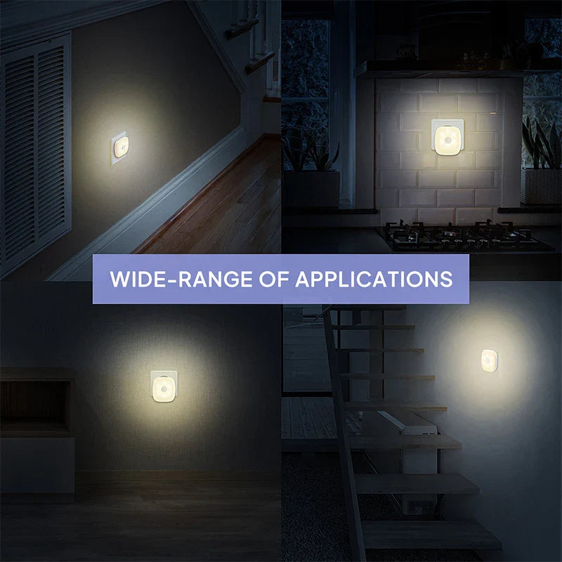 Afralia™ Motion Sensor Night Light for Room Corridor Closet Home - Wireless LED Night Lamp