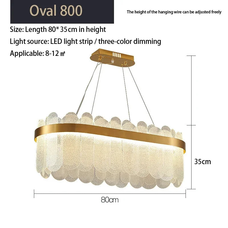 Afralia™ Crystal LED Chandelier: Modern Round Ceiling Lamp for Living Room, Bedroom & Hotel