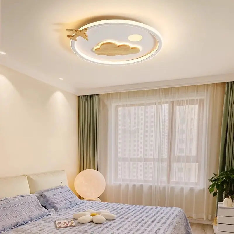 Afralia™ Cloud Lamp: Children's Bedroom Ceiling Light, Nordic Style, Modern, Romantic, Warm, Creative