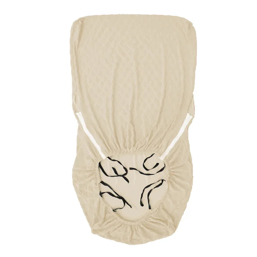 Afralia™ Jacquard Elastic Seat Cover for Dining Room & Office Chairs