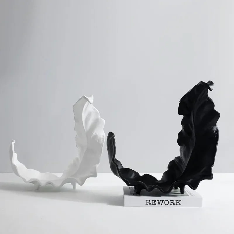 Afralia™ Leaf Tray Resin Bowl: Handcrafted Desktop Storage & Home Decor