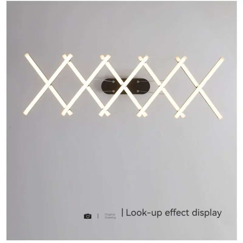 Afralia™ Modern Dimmable LED Chandelier for Long Dining Table, Kitchen, Bar - Pendant Lights