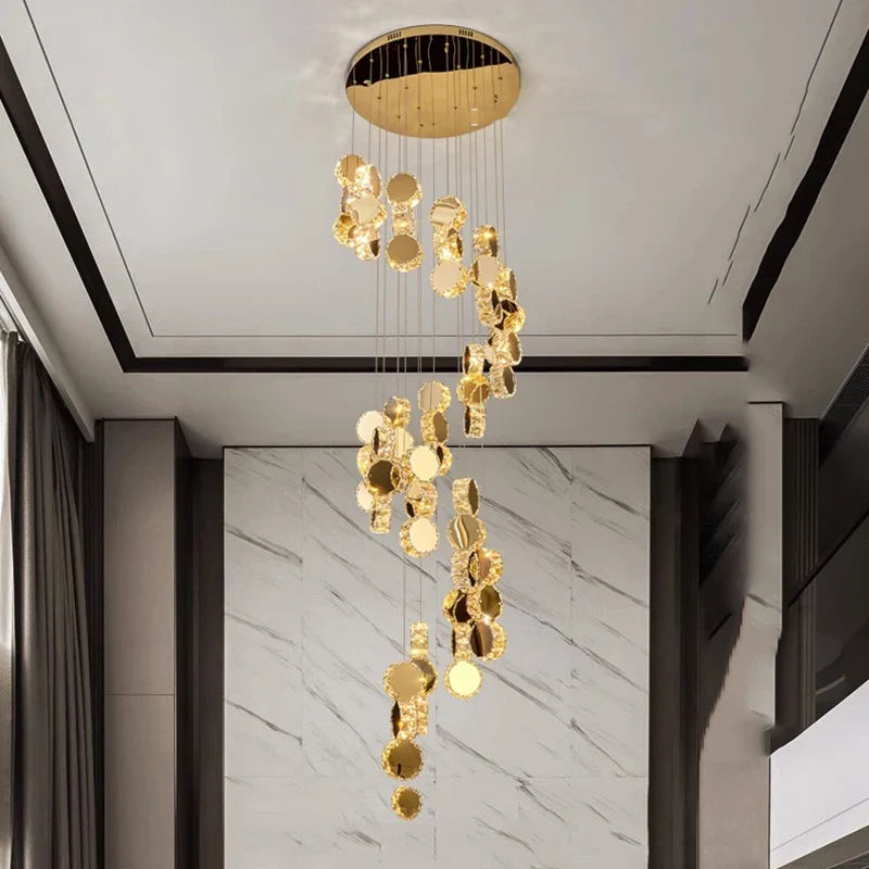 Afralia™ LED Pendant Chandeliers: Modern, Stylish Lighting for Living & Dining Room