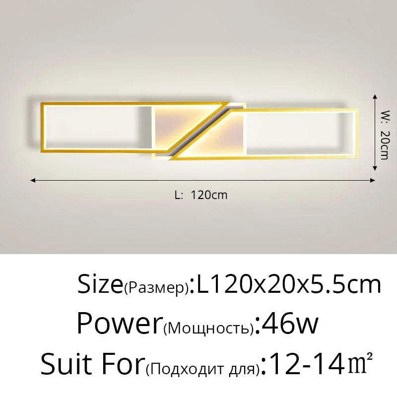 Afralia™ LED Ceiling Light: Modern Fixture for Living Room, Kitchen & Hallway Lighting