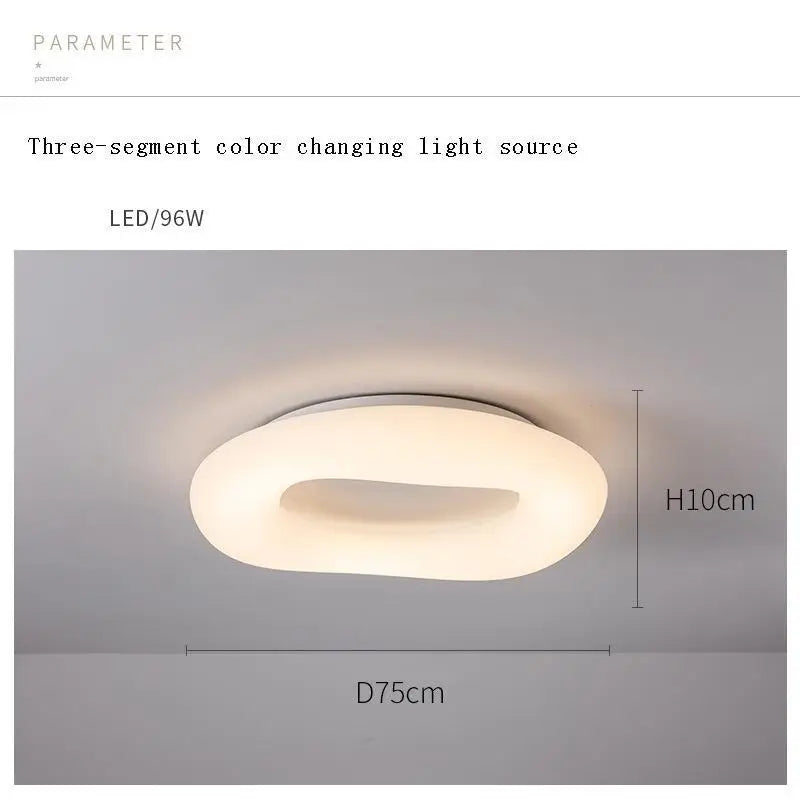 Afralia™ Modern Cloud LED Ceiling Light Chandelier for Living Room Bedroom Kids Room