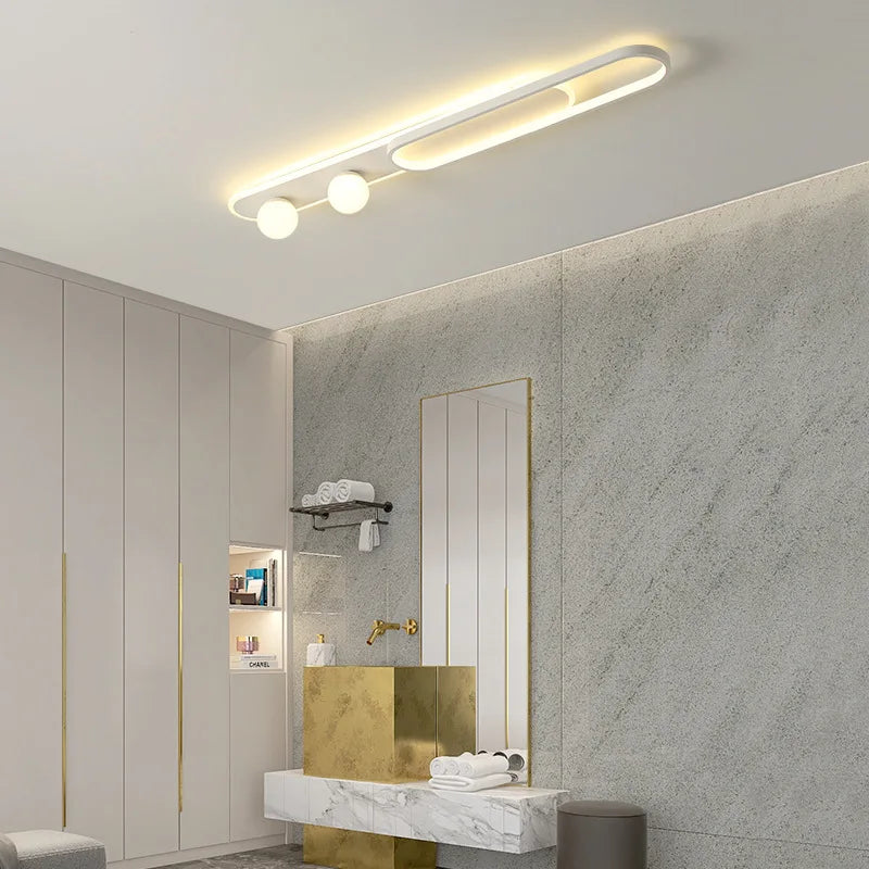 Afralia™ LED Aisle Light Chandelier for Home Indoor Lighting Bedroom Porch Corridor Decor