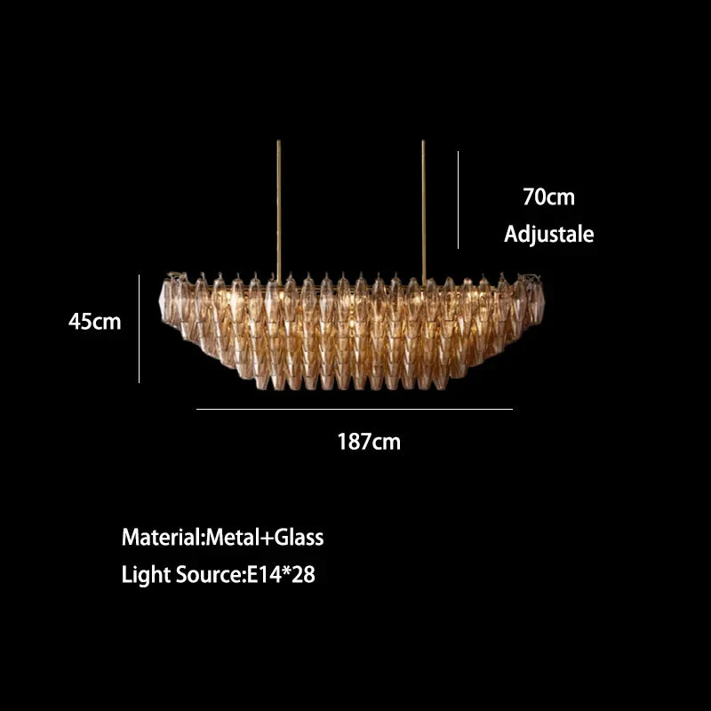 Afralia™ Classical Large Copper Hanging Ceiling Lamps for Luxury Home Decor