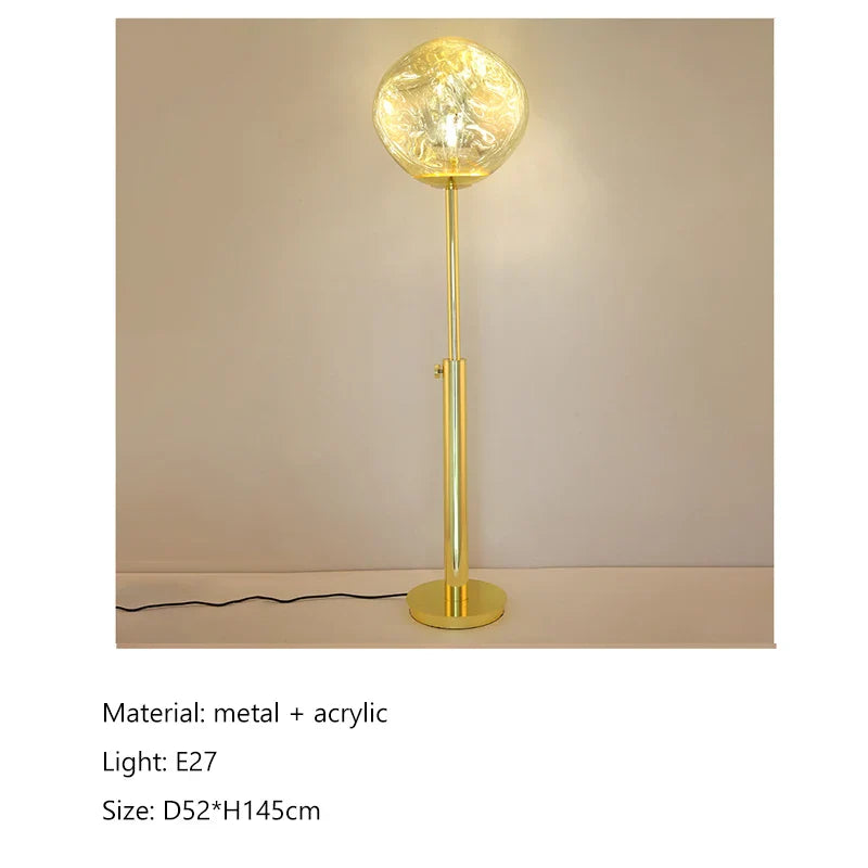 Afralia™ LED Lava Floor Lamp Nordic Minimalist Indoor Lighting Room Bedroom Standing Light