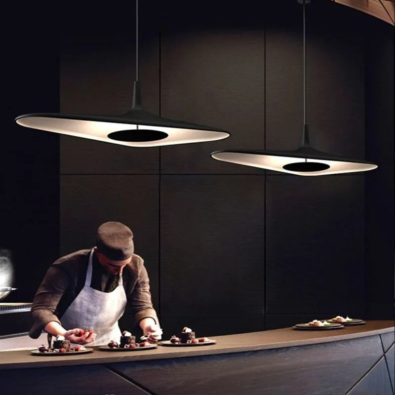 Afralia™ Modern Irregular Art Pendant Lamp for Living Room, Dining, Kitchen Island & Bar Counter