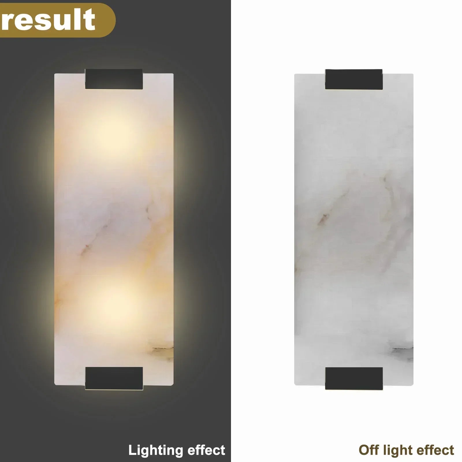 Afralia™ Marble Designer Hanging Wall Lamp for Modern Luxury Home Decor