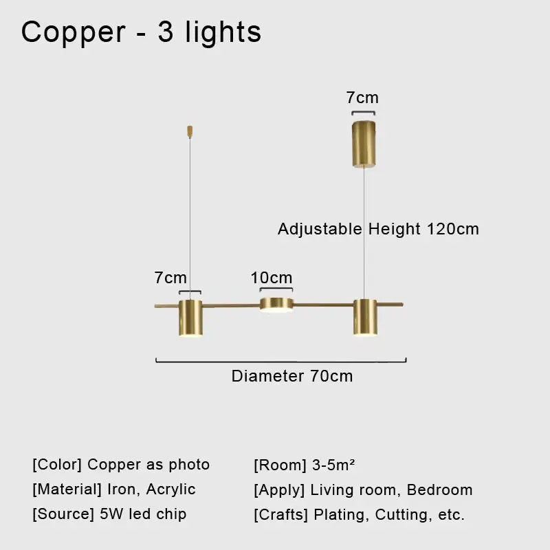 Afralia™ Modern LED Chandelier Ceiling Light Fixture for Living Room Bedroom Dining Room